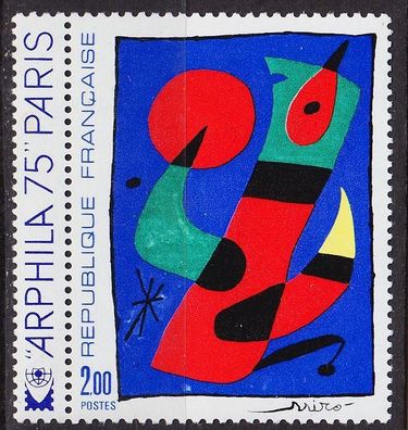 Frankreich FRANCE [1974] MiNr 1885 Zf ( * */mnh ) Gemälde