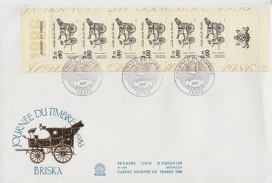 Frankreich FRANCE [1986] MiNr 2542 H-Blatt 5 ( FDC ) [A13]