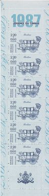 Frankreich FRANCE [1987] MiNr 2600 Markenheft 8 ( * */mnh ) [A13]