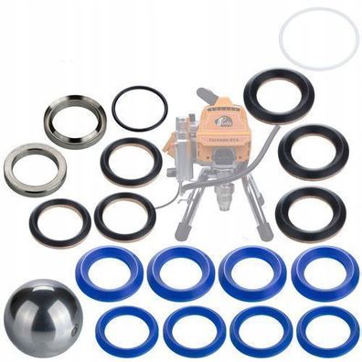 Rosfix Reparaturset Pumpe Tornado RT4 – Komplettset für Farbspritzgerät