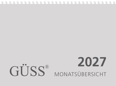 2027 GÜSS Monatsübersicht DIN A4