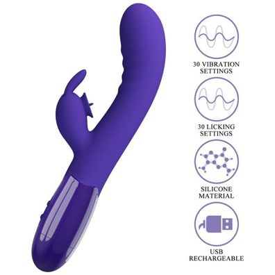 Cerberus JUGEND Violett Kaninchen Vibrator