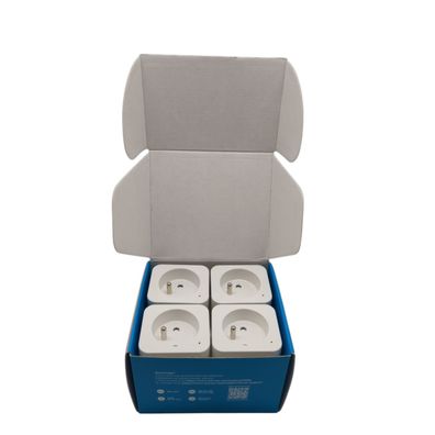 Meross Smart Steckdose Typ E 16A WLAN 4er-Pack Verbrauchsmessung