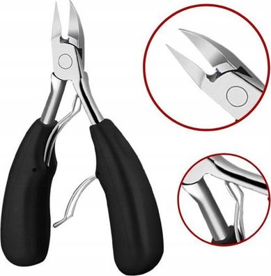 Profi Nagelknipser Edelstahl - für dicke und eingewachsene Nägel