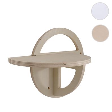 Kletterwand HWC-Q57, Liegeplatz Katzenplattform, Holz FSC® 28x39x22cm