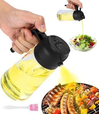 Ölsprühflasche 500ml 2in1 multifunktional - für Küche & Grill