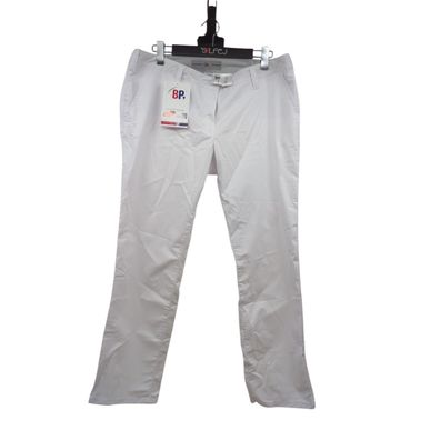 BP 1734-686-21-48n Damen-Chinos aus Stretch-Stoff, 230,00 g/m², weiß, Größe 48n