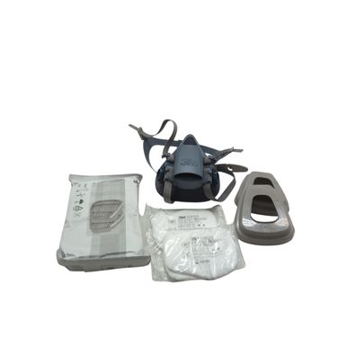 3M 7503 Halbmasken-Set mit A2 P3R Filtern und 501 Deckeln, Größe L