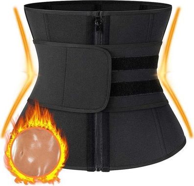 Waist Trainer Neopren Bauchweggürtel S - Fitnessgürtel Saunaeffekt