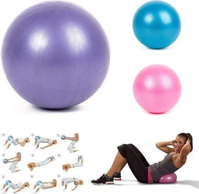 Pilates Ball klein 25cm - rutschfester Gymnastikball
