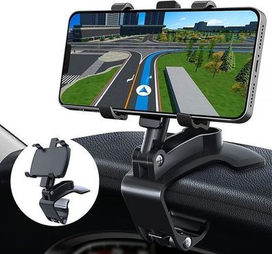 Handyhalterung Auto 360° drehbar - für 3-7 Zoll Smartphones