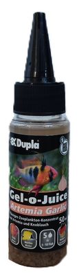 Dupla Gel-o-Juice Artemia+Garlic 50ml Futtertiere Ersatz für Lebendfutter