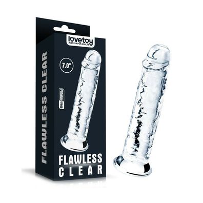 Love Toy - Flawless Clear Dildo 18 cm