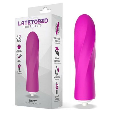 Trimy Easy Quick Vibrating Bullet Silikon Rosa