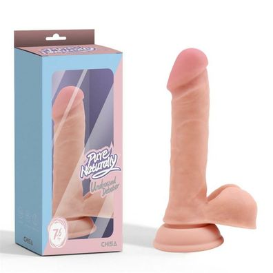 Undressed Liquid Silicone Dual-Density Realistischer Dildo 19,2