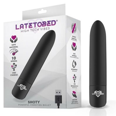 Shoty Vibrating Bullet USB 10 Geschwindigkeiten Leistungsstarker