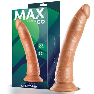 Käfig Realistischer Dildo Fleisch 8,65 - 22 cm
