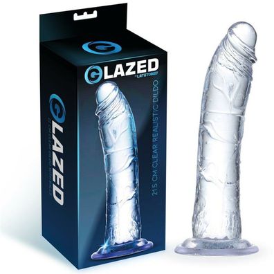 Realistischer Dildo Kristall Material 21,5 cm