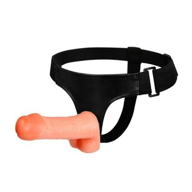 Verstellbarer Strap-On mit Dildo 18 cm