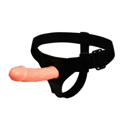 Strap-On mit hohlem Dildo 16 cm