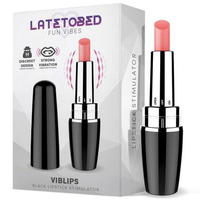 Viblips Lippenstift Stimulator Schwarz