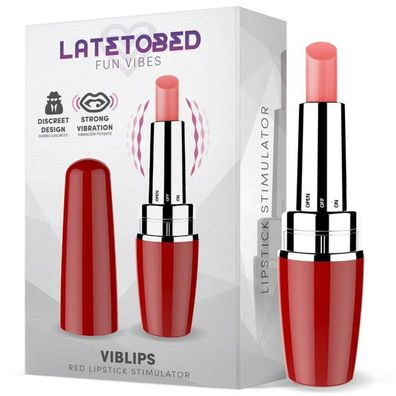 Viblips Lippenstift Stimulator Rot