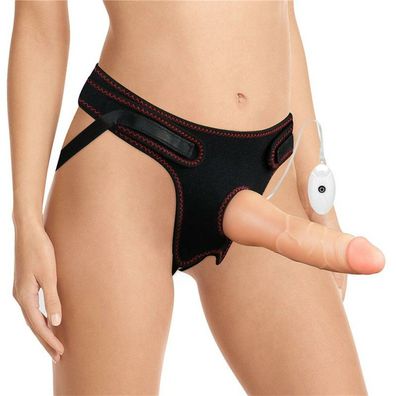 Strap-on mit vibrierendem Dildo mit Fernbedienung 7.5
