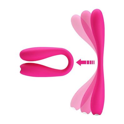 Yedda Vibrator Biegsam Rosa