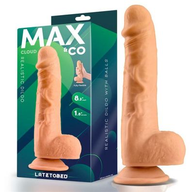 Wolke Realistischer Dildo mit Hoden 8.3 Flesh