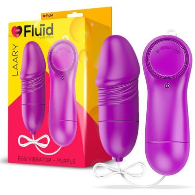 Laary Multi-Speed-Vibrations-Ei mit Fernbedienung Lila