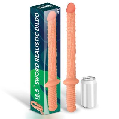 Klinge Realistisches Dildo Schwert 18.5 Flesh