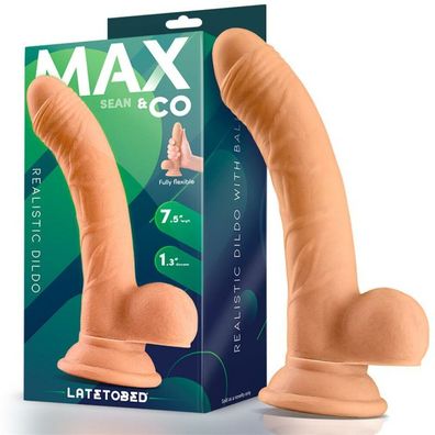 Sean Realistischer Dildo mit Hoden 7.5 Fleisch