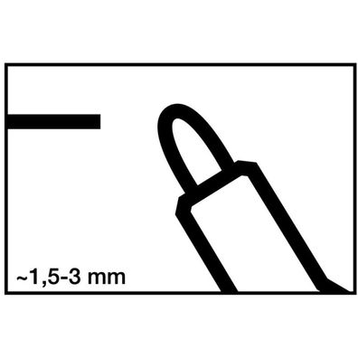 Edding 250 Board Marker Black Schwarz (4-250001)