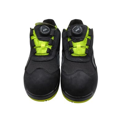 ELTEN Ambition BOA Low Sicherheitsschuhe ESD S2 Stahlkappe Gr. 39 Schwarz-Gelb