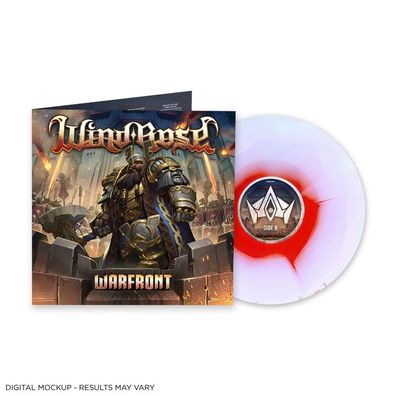 Wind Rose - Warfront LP (Ltd White Opaque Red Ink Spot Vinyl)