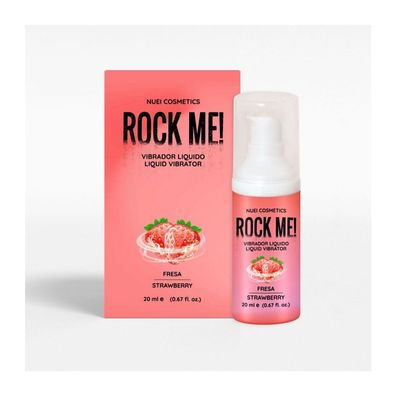 Flüssigkeitsvibrator - Erdbeere - 0,68 fl oz/20 ml