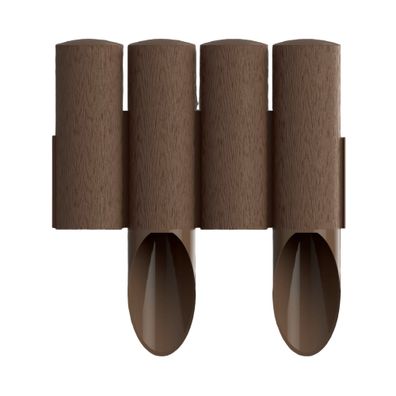 Gartenpalisade 4 Standard - braun - 2,3 m