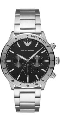 Emporio Armani Mario Chronograph Edelstahl Schwarz AR11241