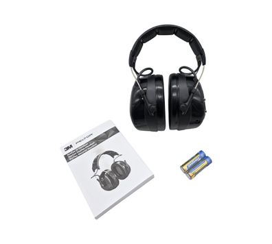3M Peltor ProTac III Gehörschutz-Headset MT13H221A mit Kopfbügel, Schwarz