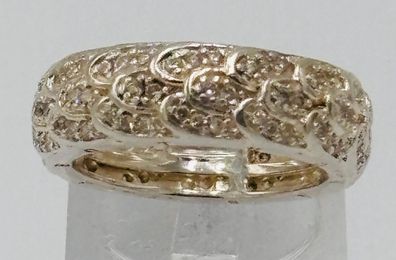 THOMAS SABO Ring 0,925 Sterlingsilber Funkelde Zirkonia Größe 55