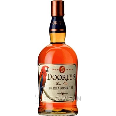 Doorlys 5 Jahre Barbados Rum 0,7 l