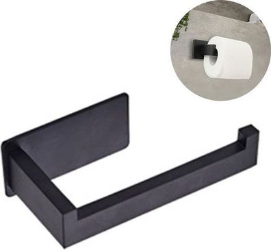 Toilettenpapierhalter ohne Bohren - selbstklebend Edelstahl