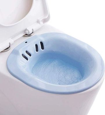 Sitzbadewanne Postpartum 40cm Blau - Hämorrhoiden Pflege