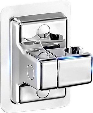 Duschkopfhalterung ohne Bohren Silber - selbstklebend