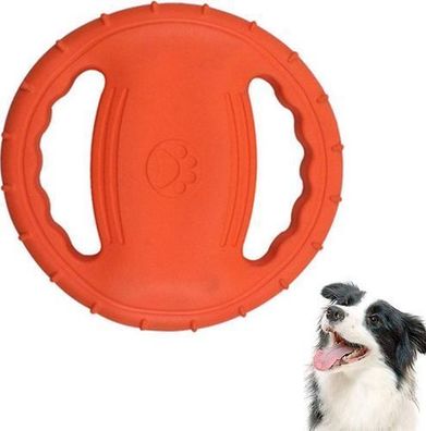 Hundefrisbee schwimmfähig Orange - Wurfscheibe