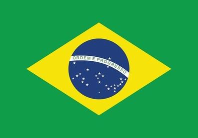 Brasilien Flagge Aufkleber Sticker Fahne selbstklebend 5-60cm breit ES-FL-BRA