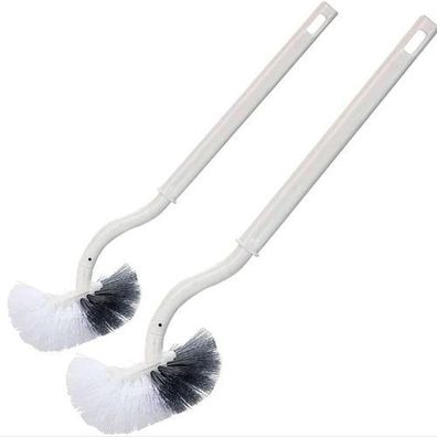 Toilettenbürste 40cm langer Stiel - mit Randreiniger