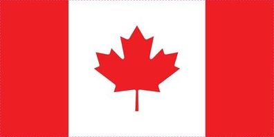 Kanada Flagge Aufkleber Sticker Fahne selbstklebend 5-60cm breit ES-FL-KAN