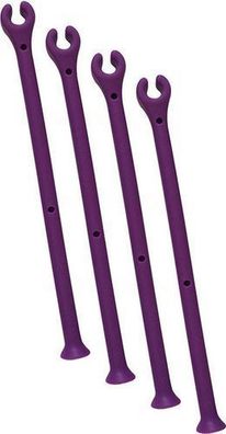 Weinglashalter Geschirrspüler Silikon 4er Set - Violett