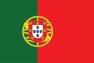 Portugal Flagge Aufkleber Sticker Fahne selbstklebend 5-60cm breit ES-FL-POR